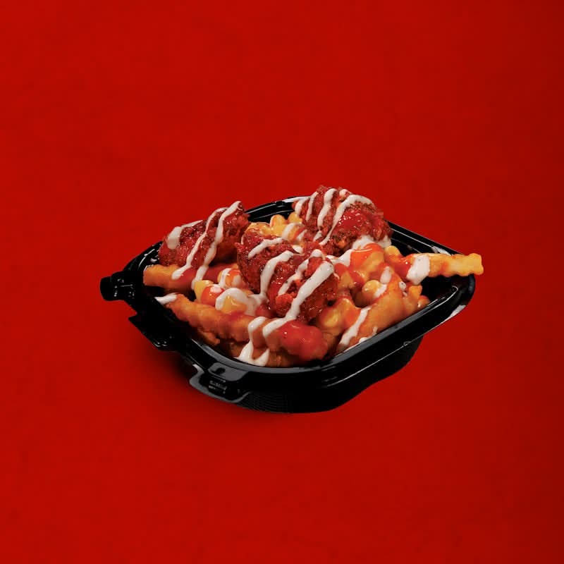 Small Top-Loaded Spicy Buffalo Mac