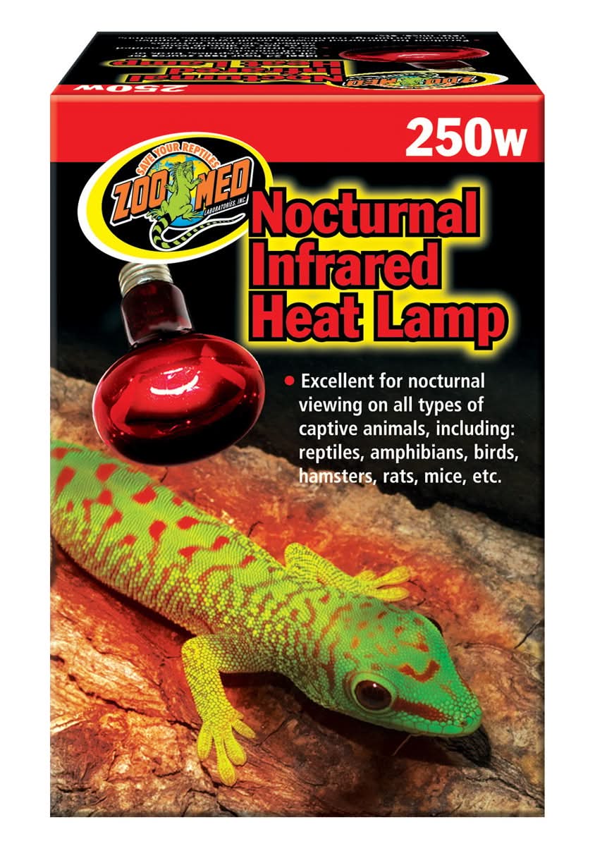 Zoo Med · Luz nocturna infrarroja para terrario 250 watts