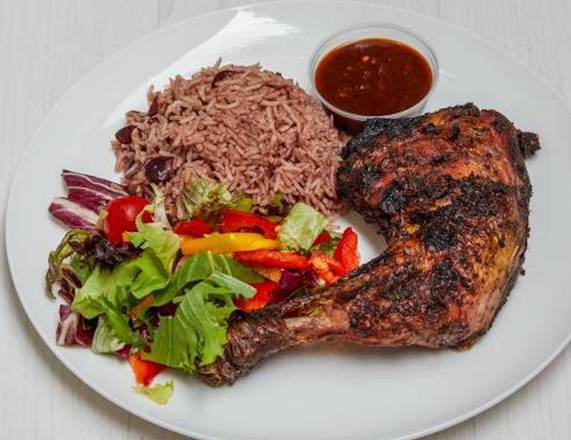 Jerk Chicken Large Meal