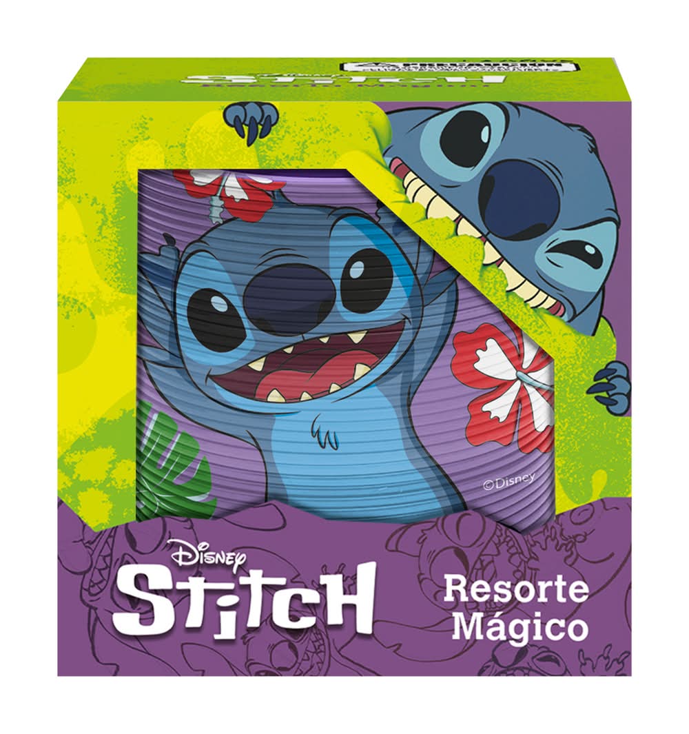 Disney · Juguete resorte mágico de stitch