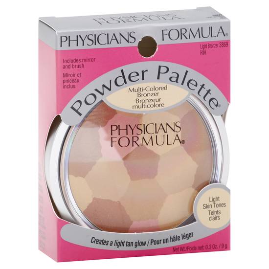 Physicians Formula Powder Palette 3869 Light Bronzer (0.3 oz)