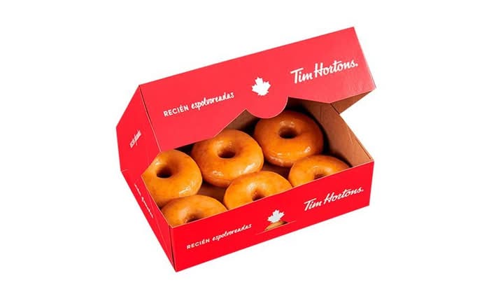 6 pack Donas Glaseadas