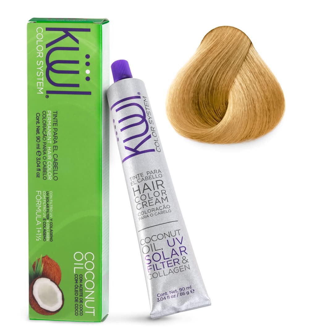 Kuul · Tinte permanente rubio extra claro nacarado 10.22 (90 ml)