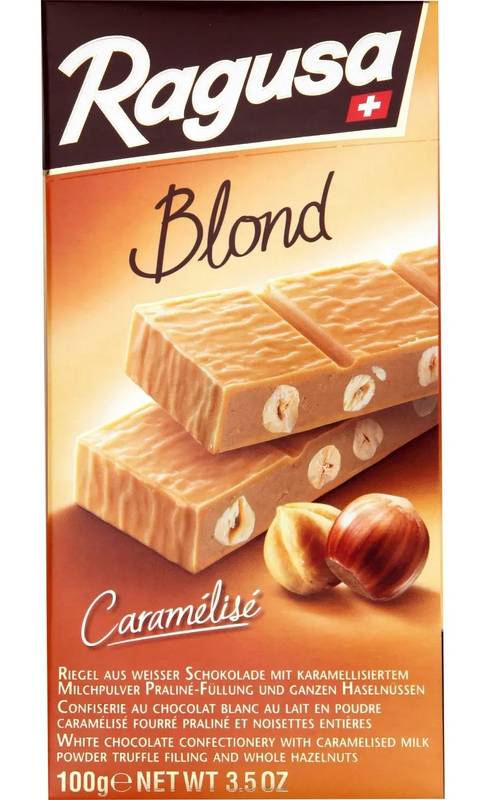 Camille Bloch - Ragusa chocolat blonde, caramel (100g)