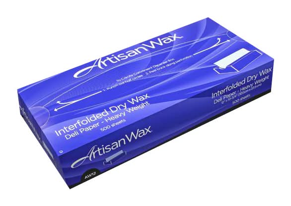 Bagcraft Papercon Artisan Dry Wax White Deli Paper, 10 In X 10.75 In (12 x 500 ct)