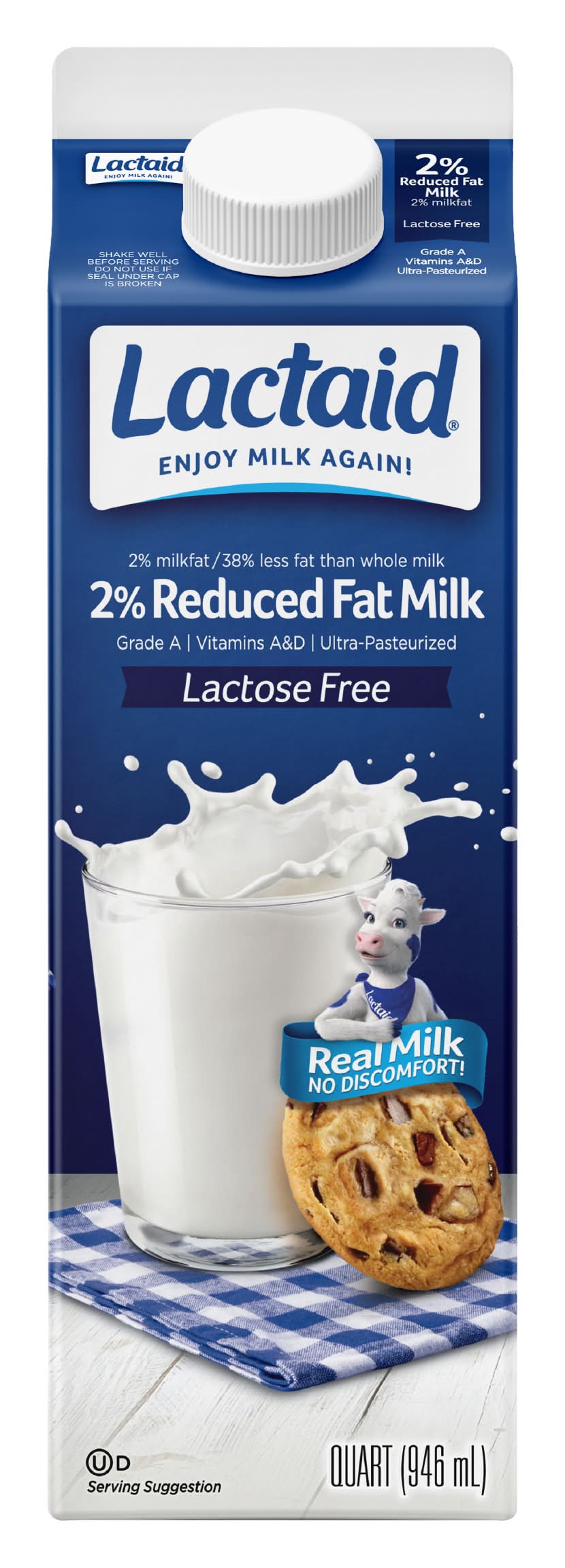 Lactaid 2% Reduced Fat Milk (1 qt)