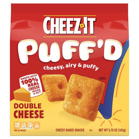 Cheez-It Puff'd Double Cheese Baked Snacks
