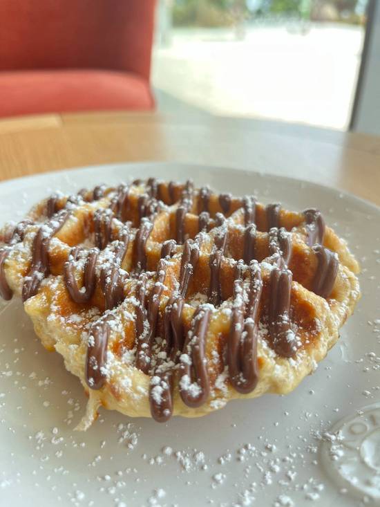 Gaufre com Nutella
