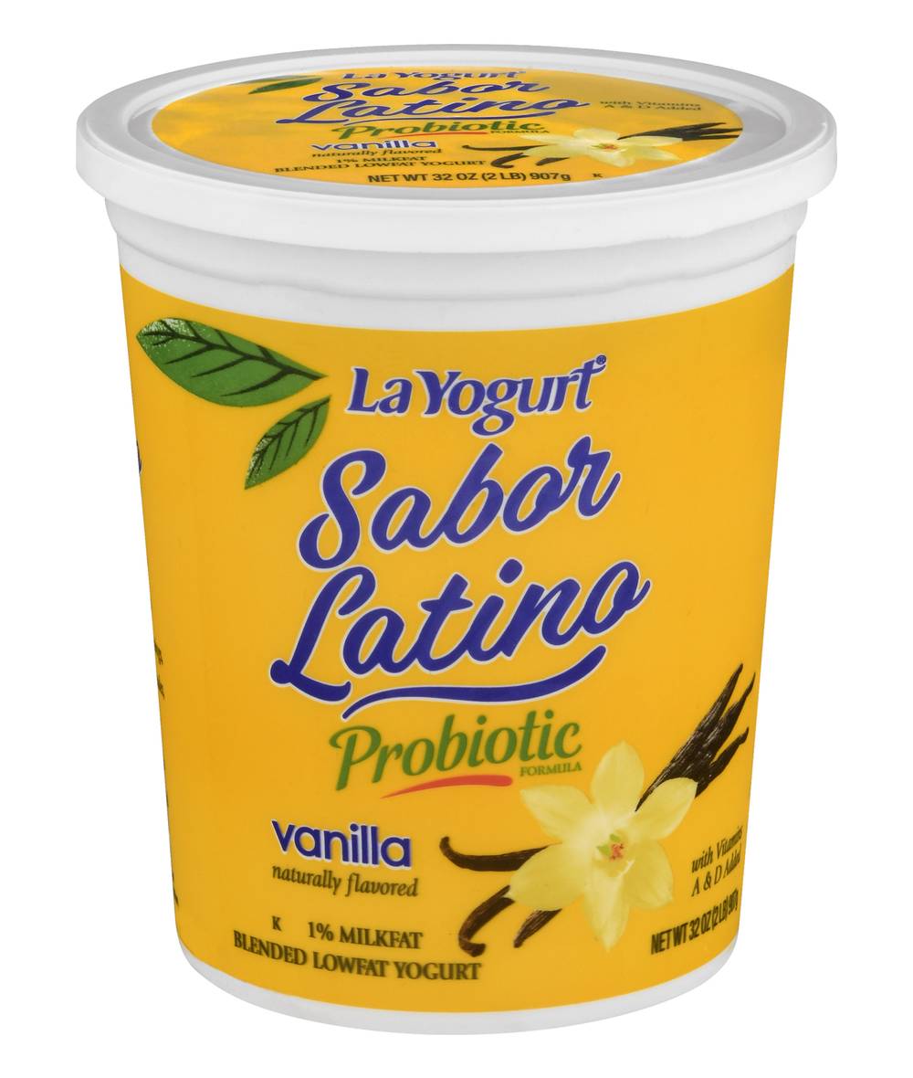 La Yogurt Sabor Latino Probiotic Vanilla Lowfat Yogurt (907 g)