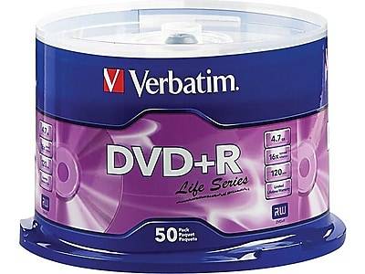 Verbatim Life Series Dvd+R Spindle