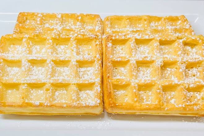 Order Belgian Waffles - 4 pc food online from Brandywine Cafe store, Philadelphia on bringmethat.com