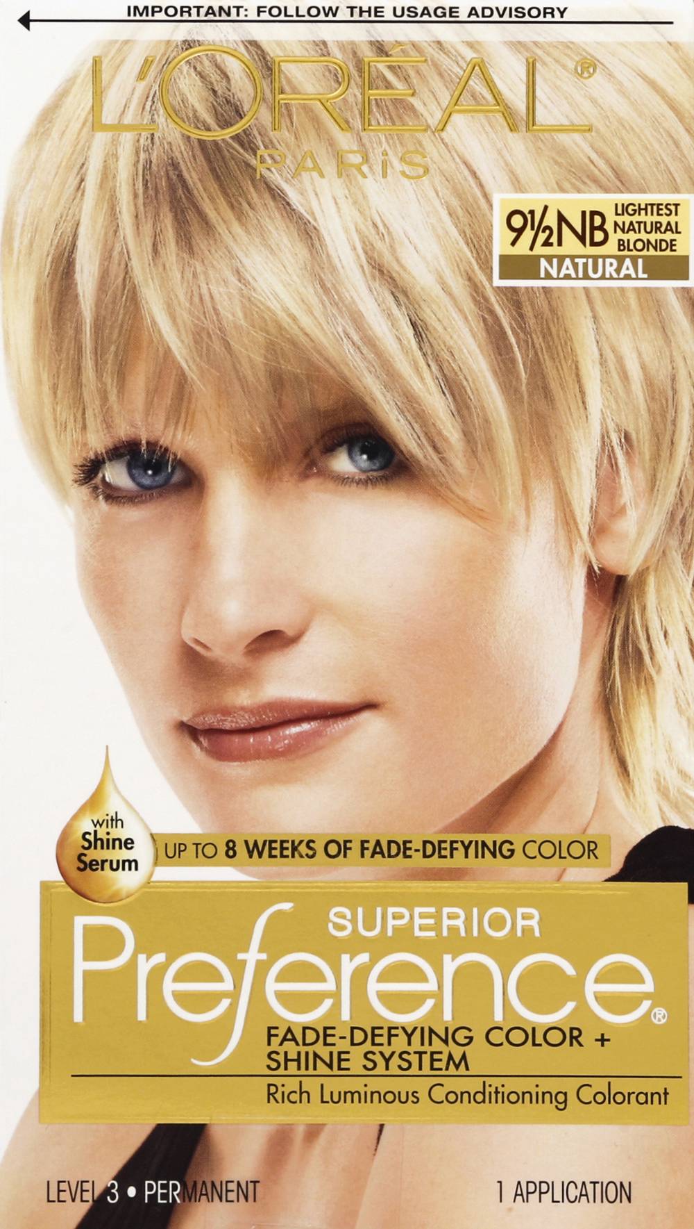 Superior Preference 9Nb Lightest Natural Blonde Hair Color (9.6 oz)