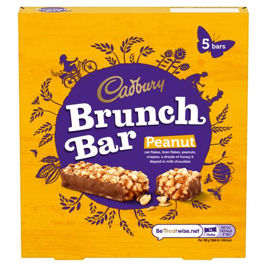 Cadbury Brunch Bar Peanut (5ct)