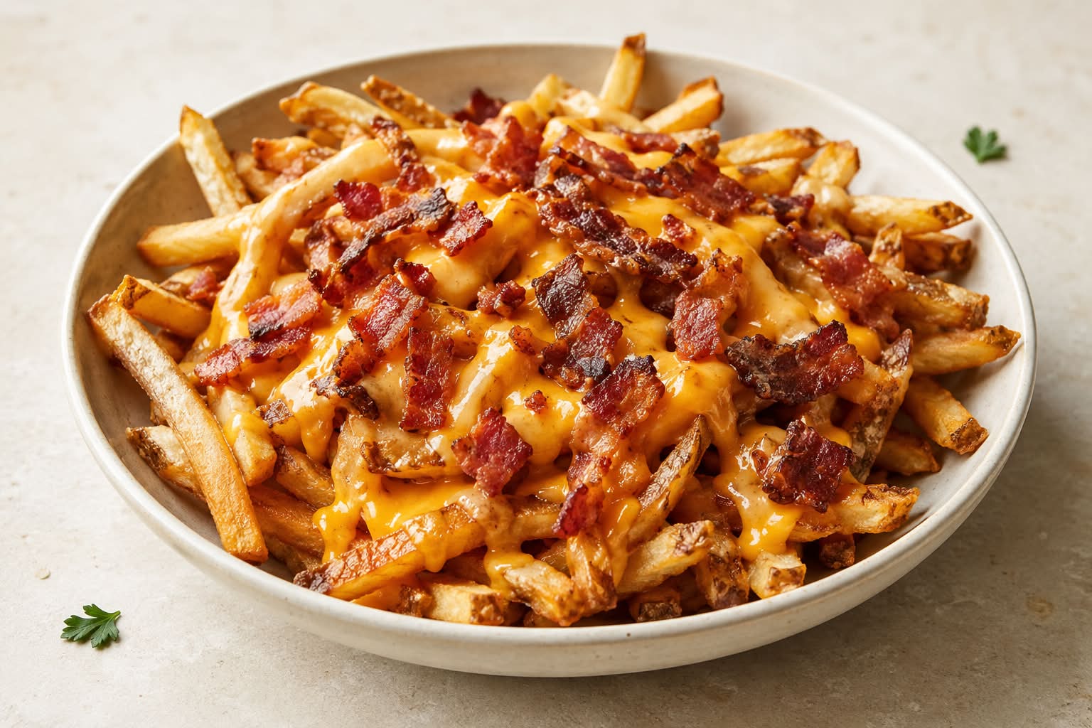 Frites Cheddar Bacon