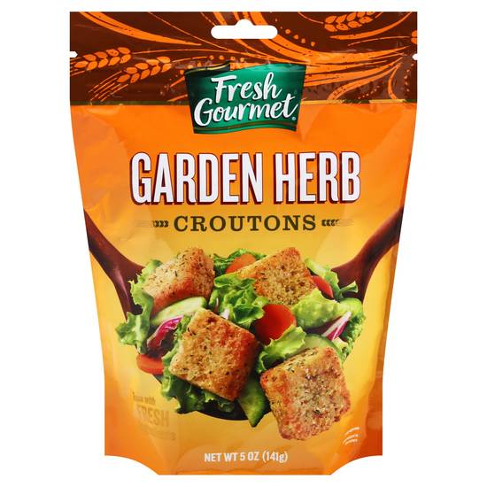 Fresh Gourmet Garden Herb Croutons