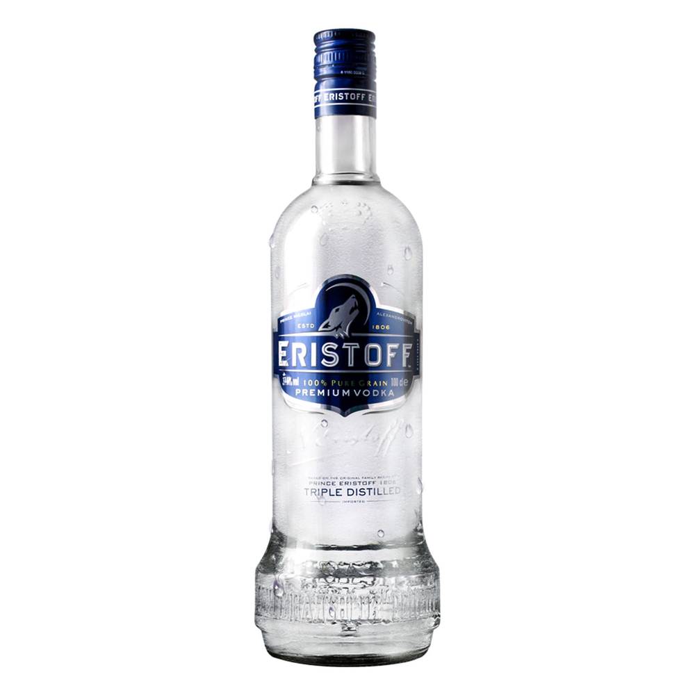 Eristoff vodka (botella 750 ml)