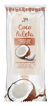 7-Select Coconut Paleta 4oz