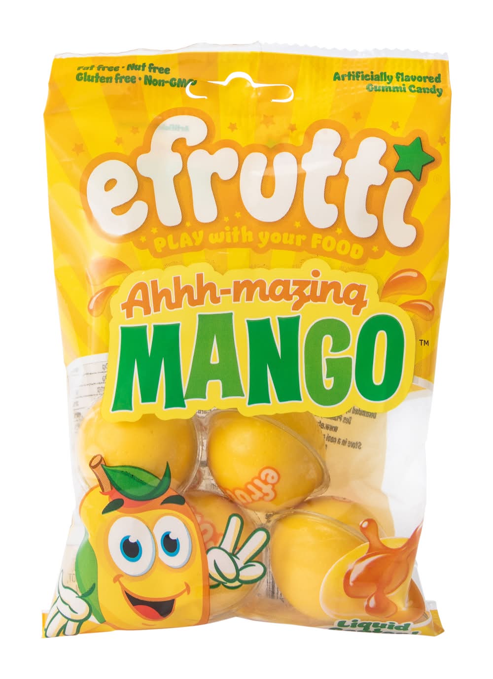 Efrutti® Ahhh-mazing Mango™ Gummi Candy 2.6oz Ahh-mazing Mango