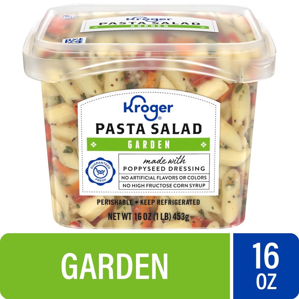 Kroger Garden Pasta Salad With Poppyseed Dressing (16 oz)