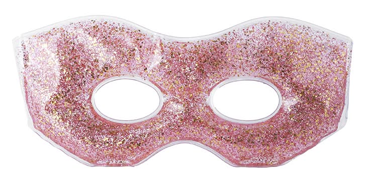 Miniso · Antifaz de gel sparkling star, 18 cm, rosa