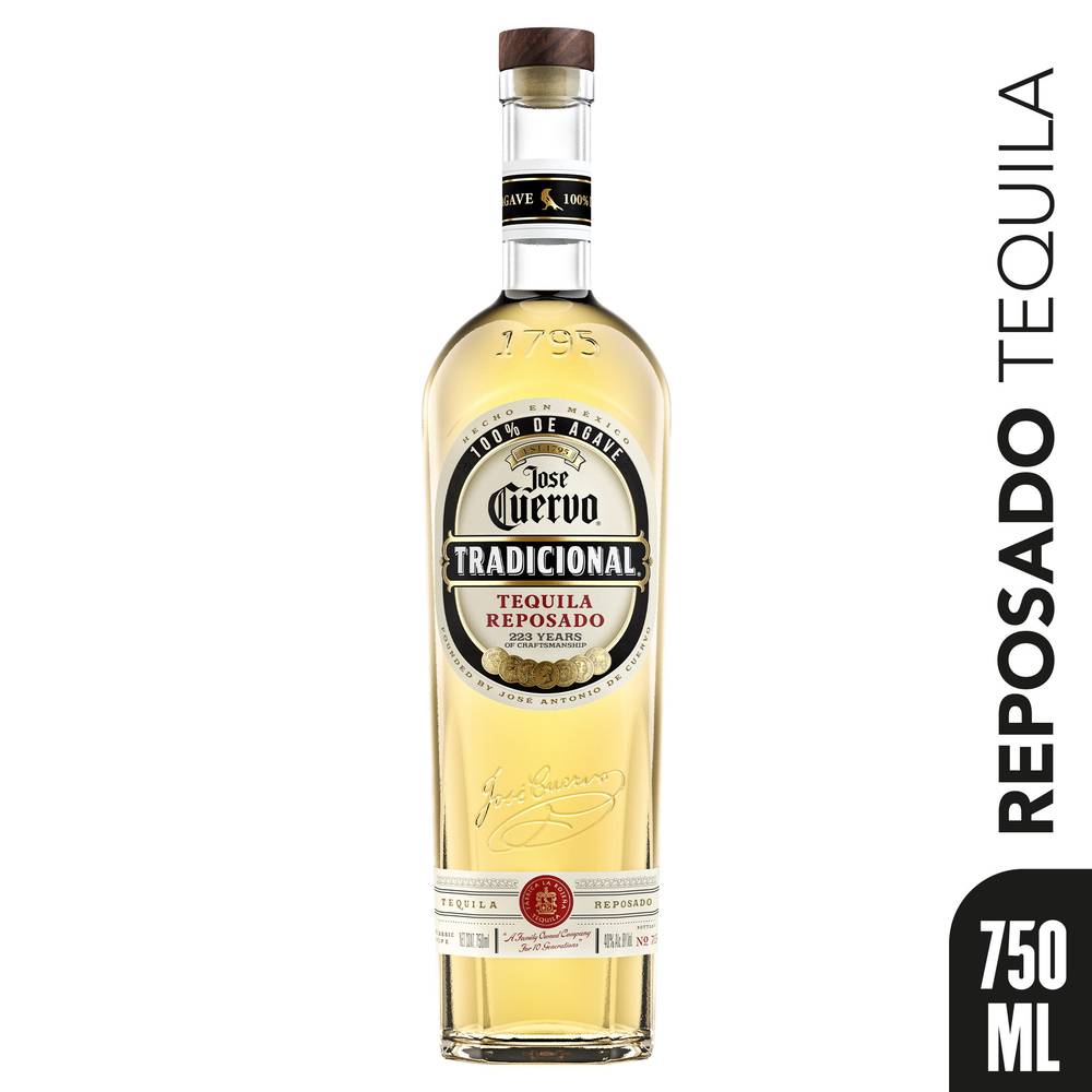 Jose Cuervo Tradicional Mexican Reposado Tequila (750 ml)