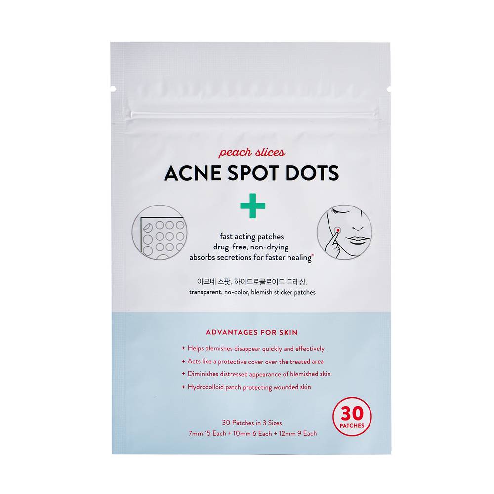 Peach Slices Acne Patches (30 ct)