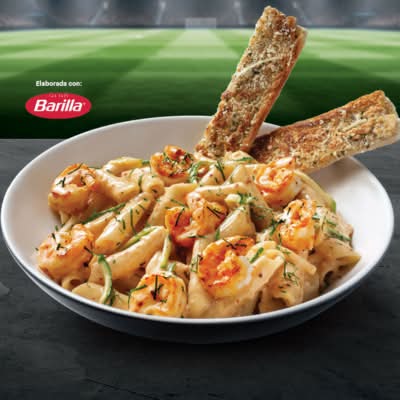 Pasta con Camarones