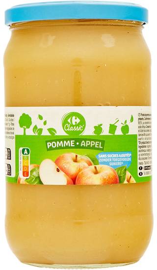 Compote pommes CARREFOUR CLASSIC' : les 8 pots de 100g à Prix Carrefour