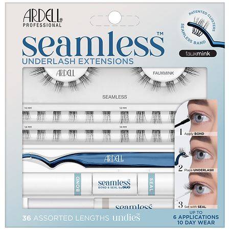 Ardell Seamless Extensions Faux Mink - 1.0 set