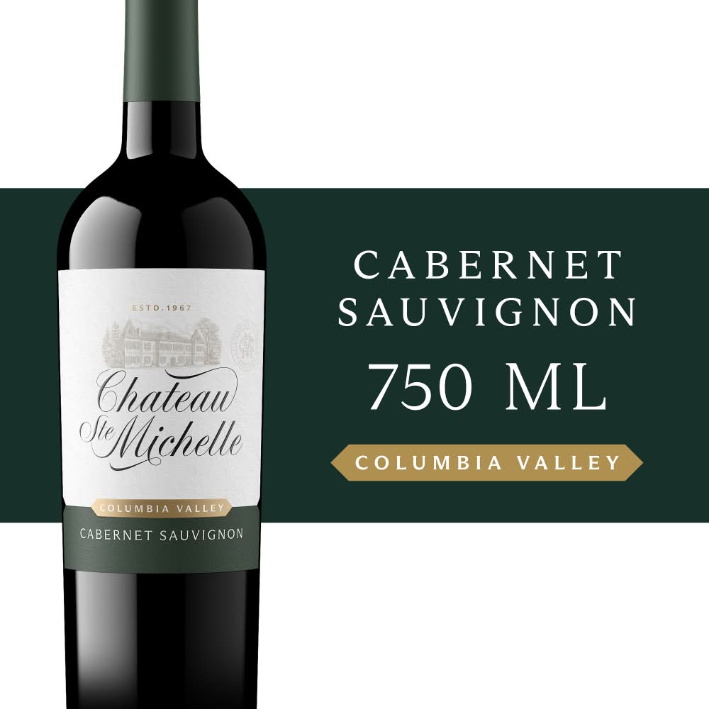 Chateau Ste. Michelle Columbia Valley Cabernet Sauvignon Red Wine (750 ml)
