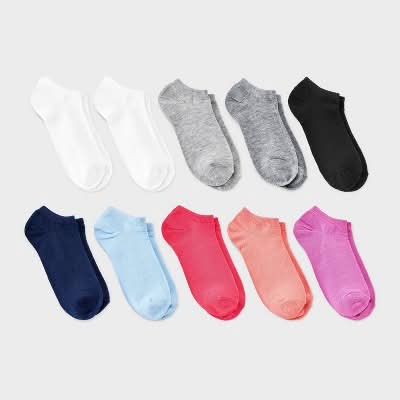 Dealworthy Low Cut Socks, Women, 4-10, Assorted
