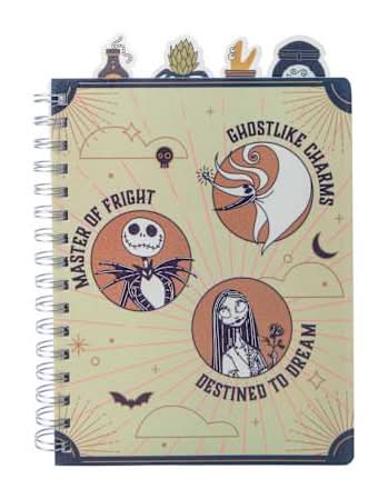 Disney Tim Burton’s The Nightmare Before Christmas Tab Journal Beige
