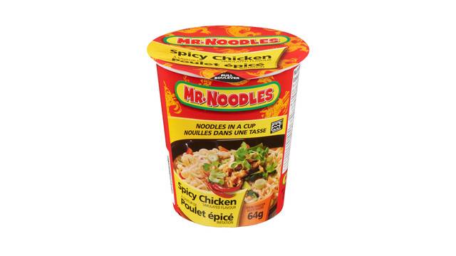 Mr Noodles Spicy Chicken Cup 64g