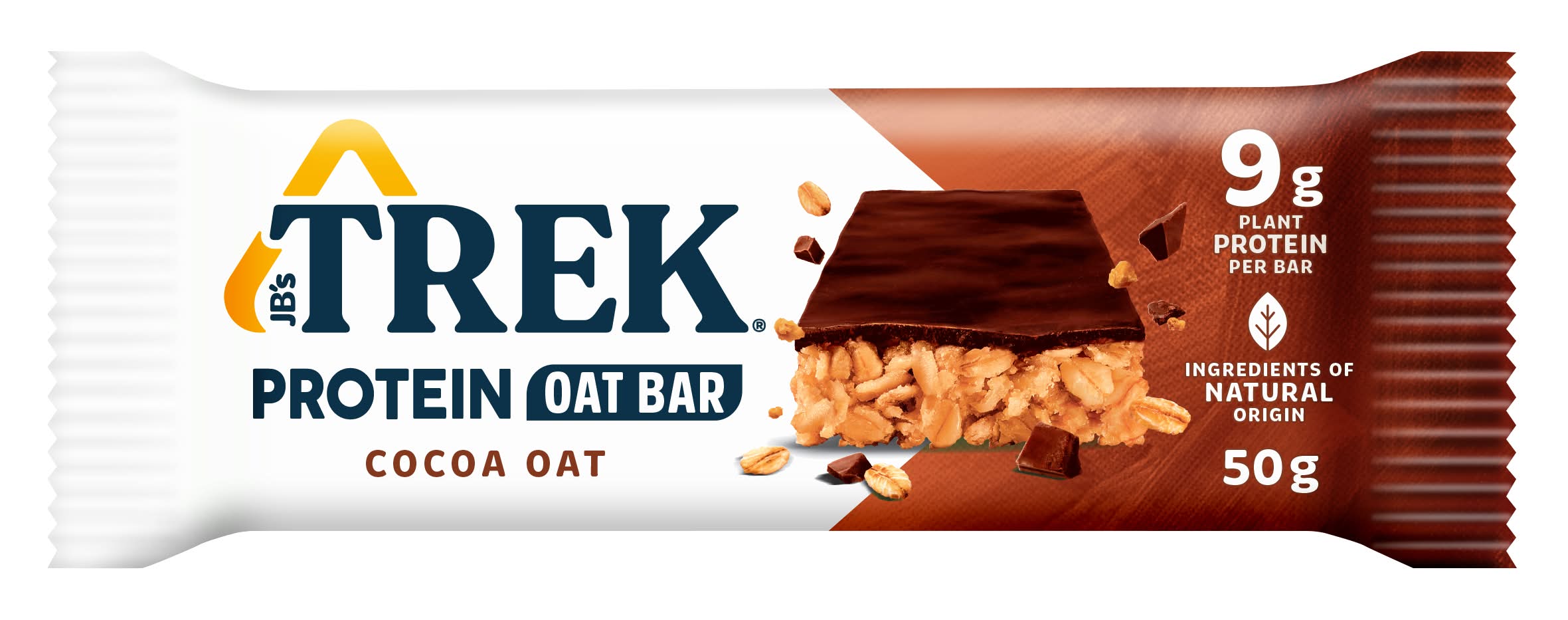 TREK Jb's Protein Bar, Cocoa Oat (50g)