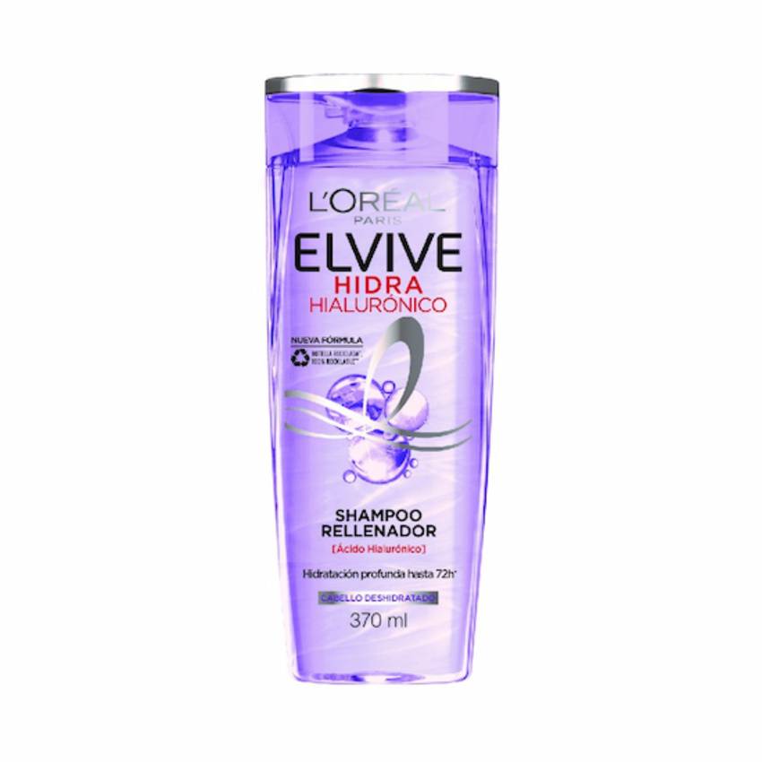 L'oréal paris shampoo elvive hidra hialurónico (botella 370 ml)