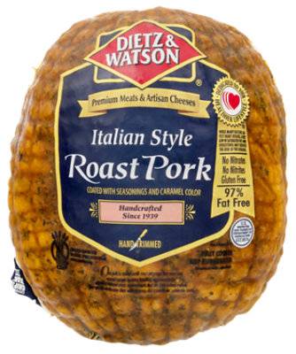Dietz & Watson Pork Roast Italian Style