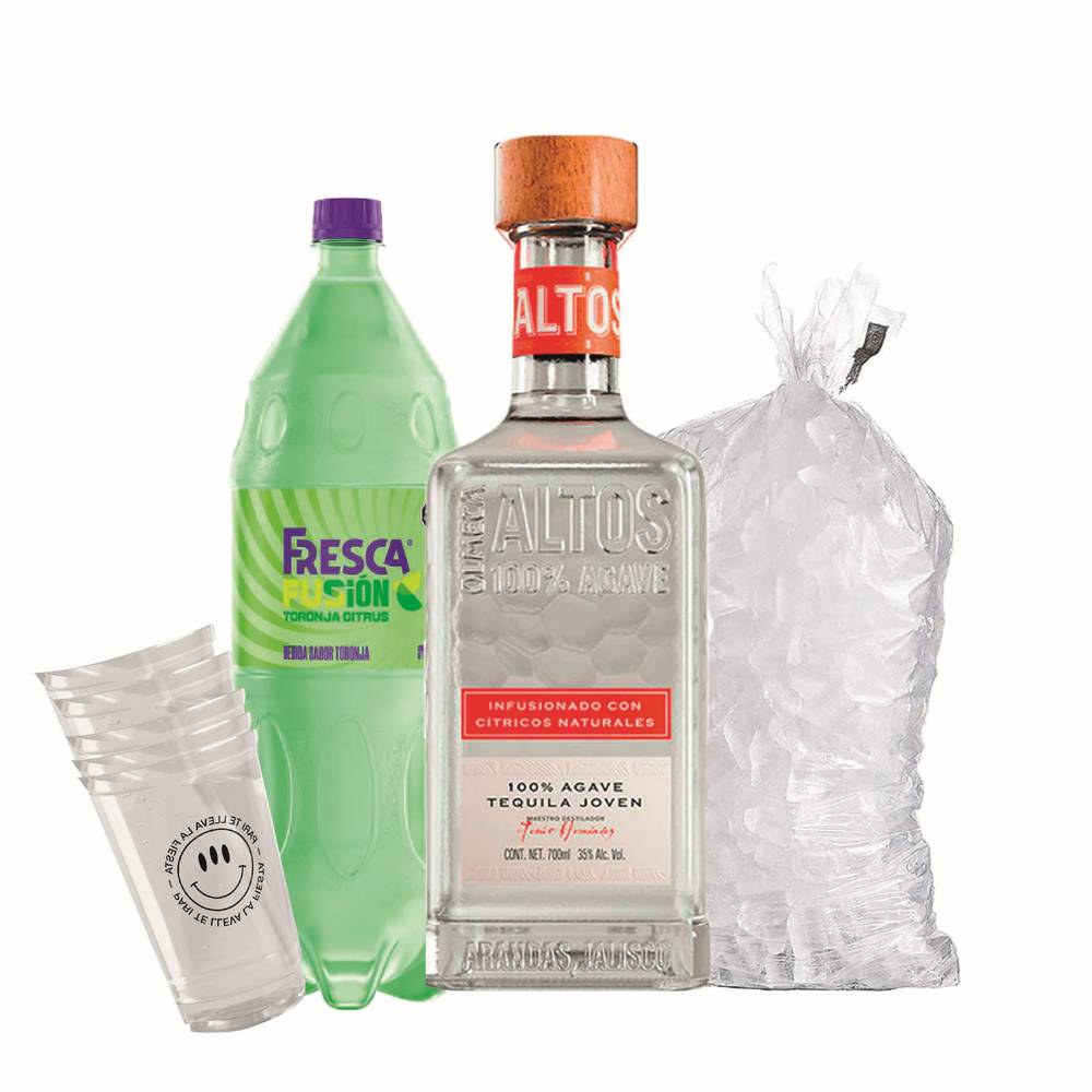 Combo Fresca Fusion 2 L - Altos Tequila Infusion