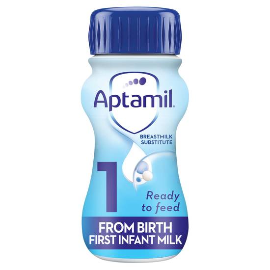 Aptamil 1 First Baby Milk Formula From Birth 200ml