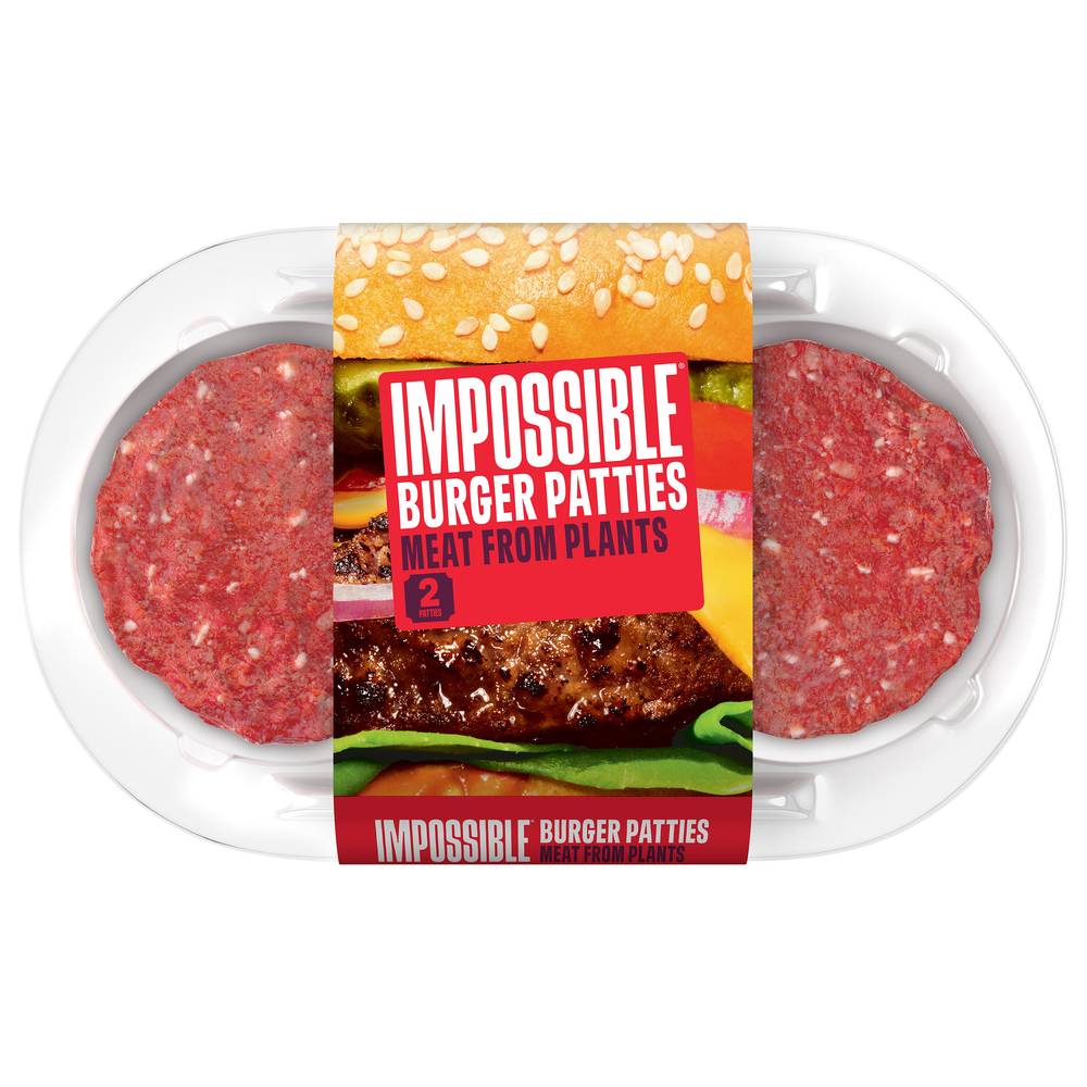 Impossible Plant Based Burger Patties (8 oz)