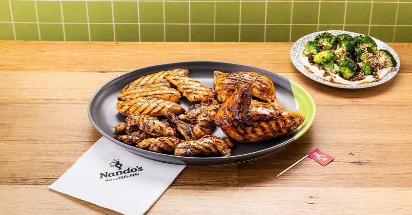 Mixed Platter - 1/2 Chicken (for 2-3 people)