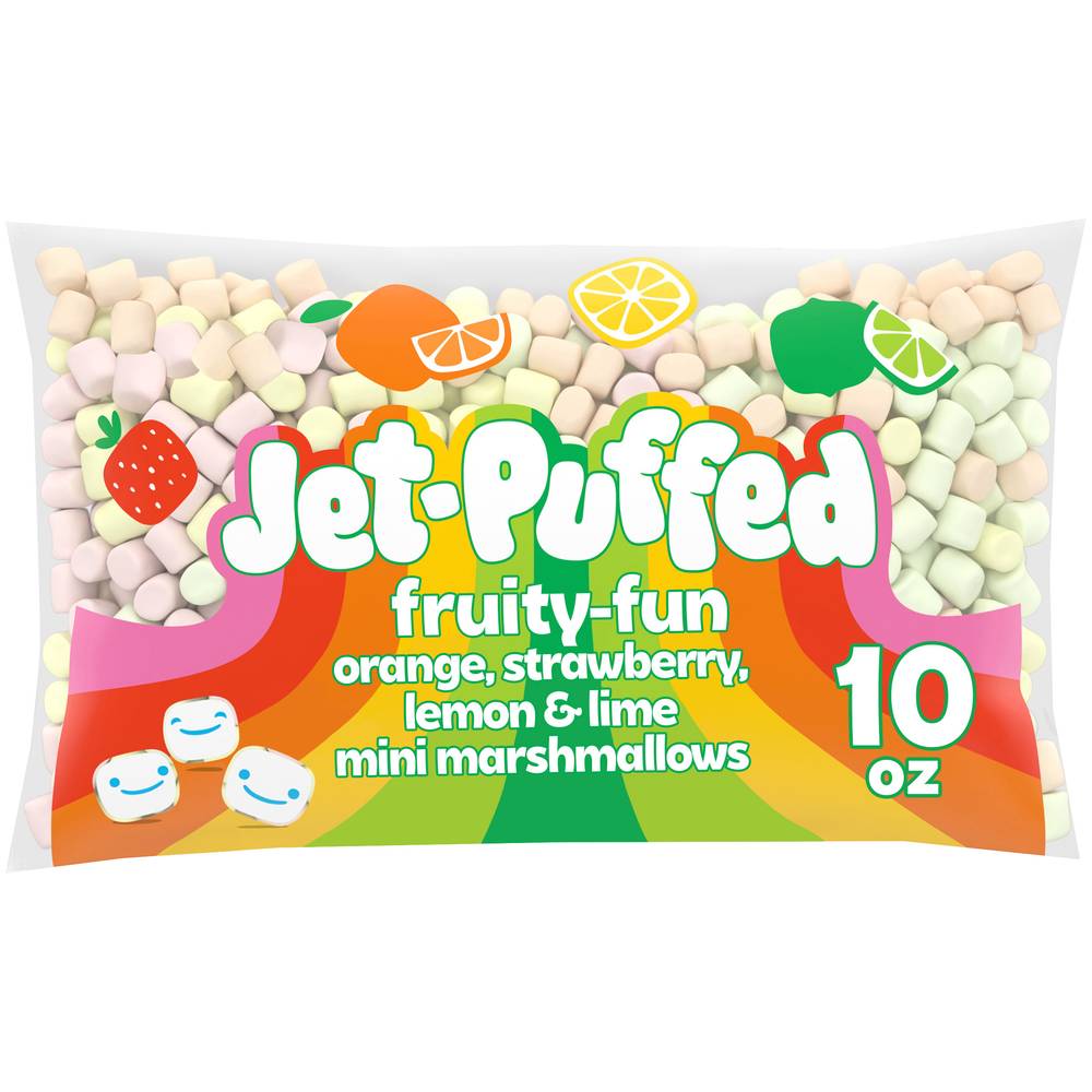 Jet-Puffed Variety Flavors Fun Miniature Marshmallows (10 oz)