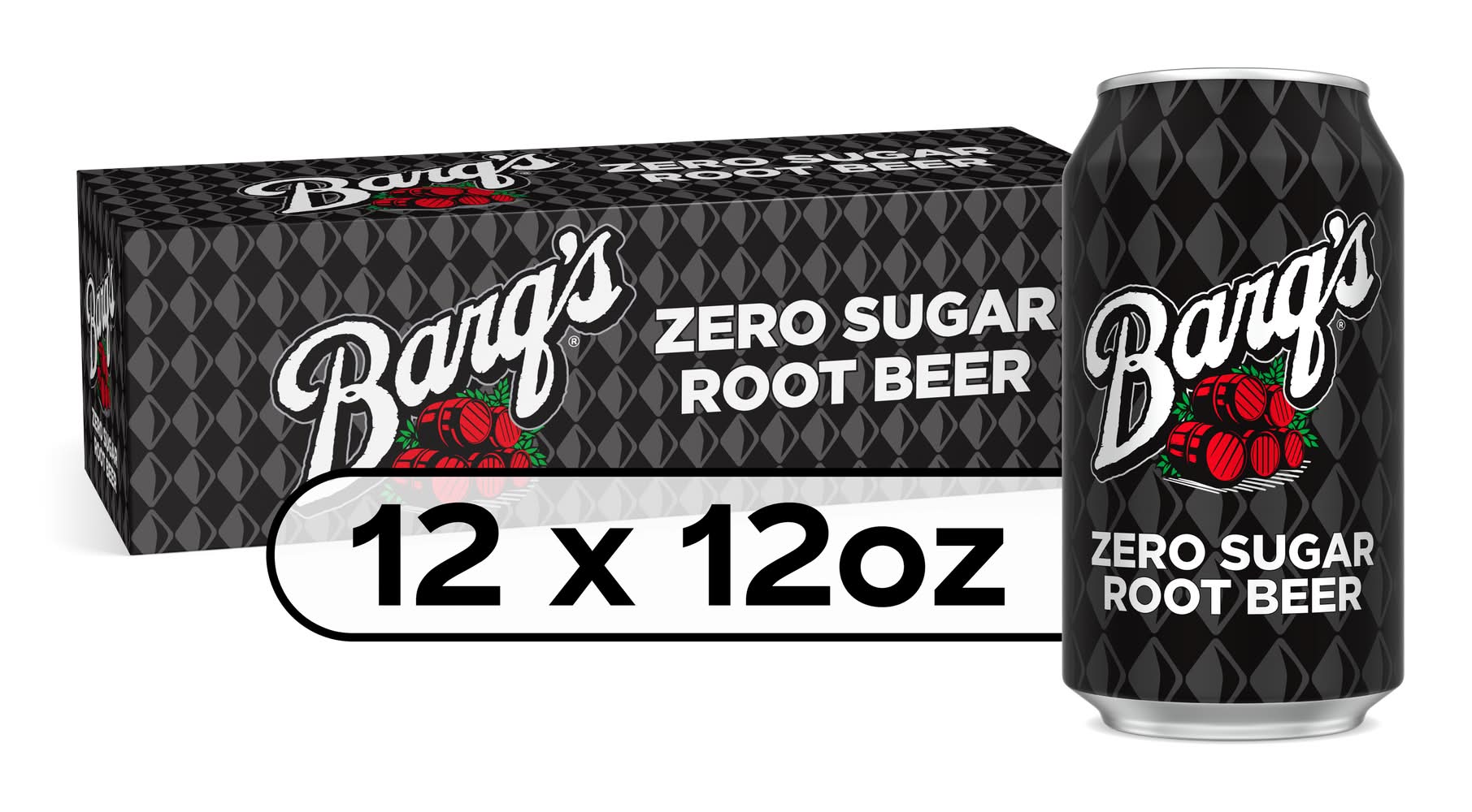 Barqs Root Beer (12 ct, 12 oz)