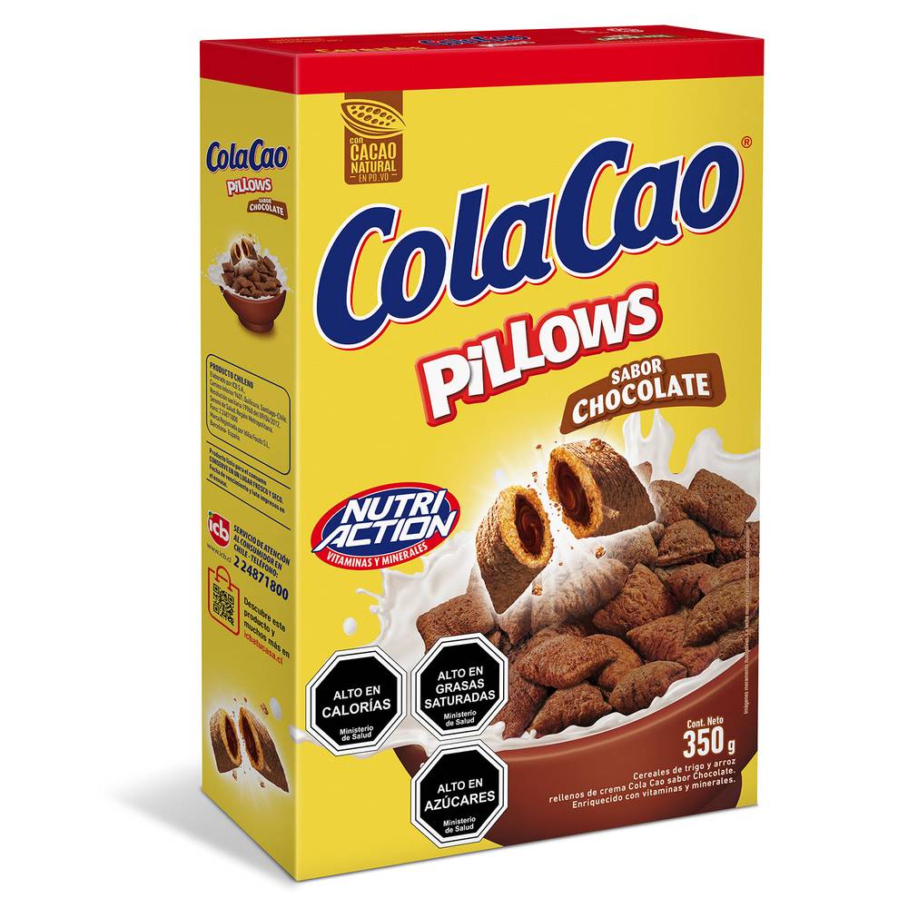 Cola cao cereal pillows sabor chocolate