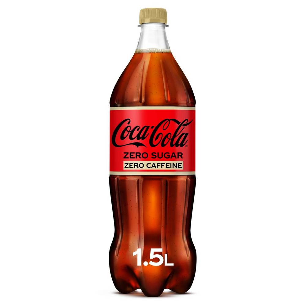 Coca-Cola Zero No Caffeine Coke Soft drink Pet 1500 ml