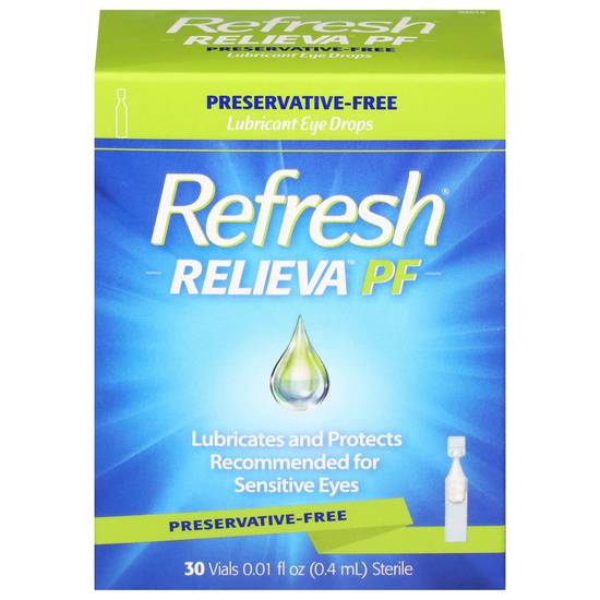 Refresh Relieva Pf Iubricant Eye Drops (30 ct)