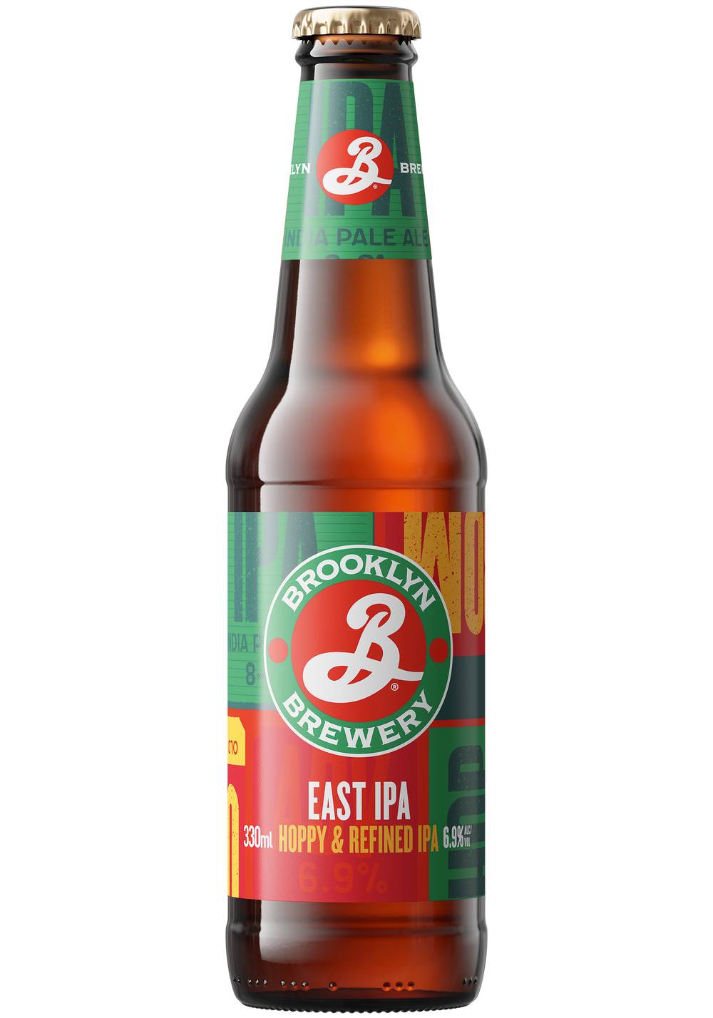 Brooklyn Gin - Bière east ipa (330 ml)