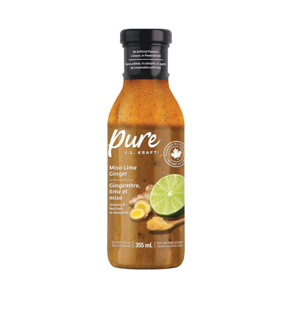 J.L.Kraft Pure Miso Lime Ginge (355 ml)