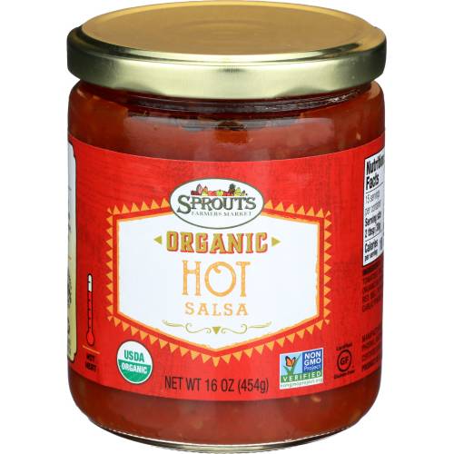 Sprouts Organic Hot Salsa