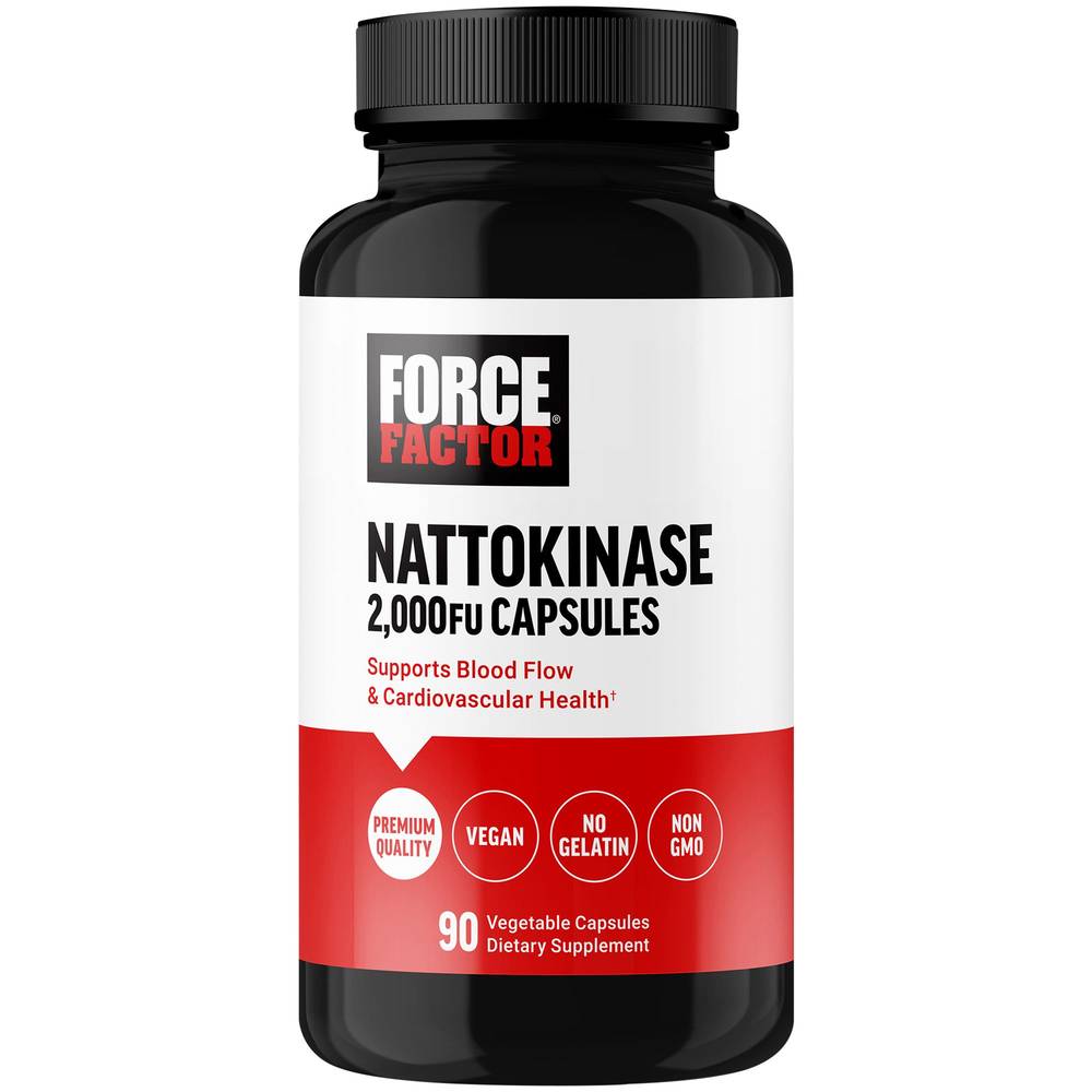 Nattokinase - Supports Blood Flow & Cardiovascular Health (90 Capsules)