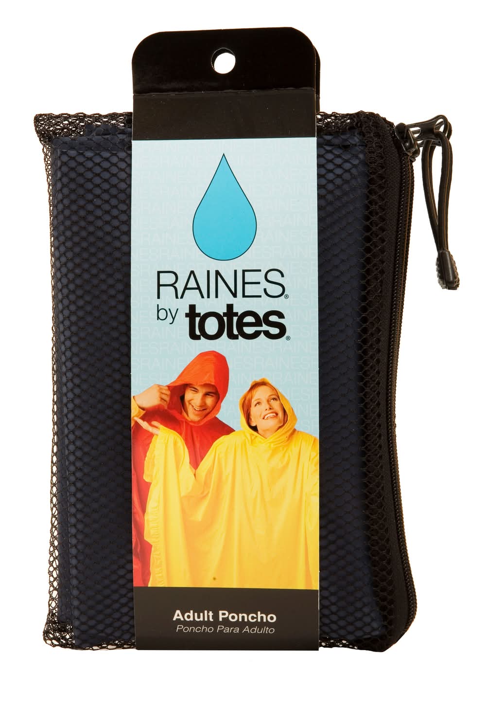 totes Adult unisex Assorted Hooded Poncho ( One size fits most )